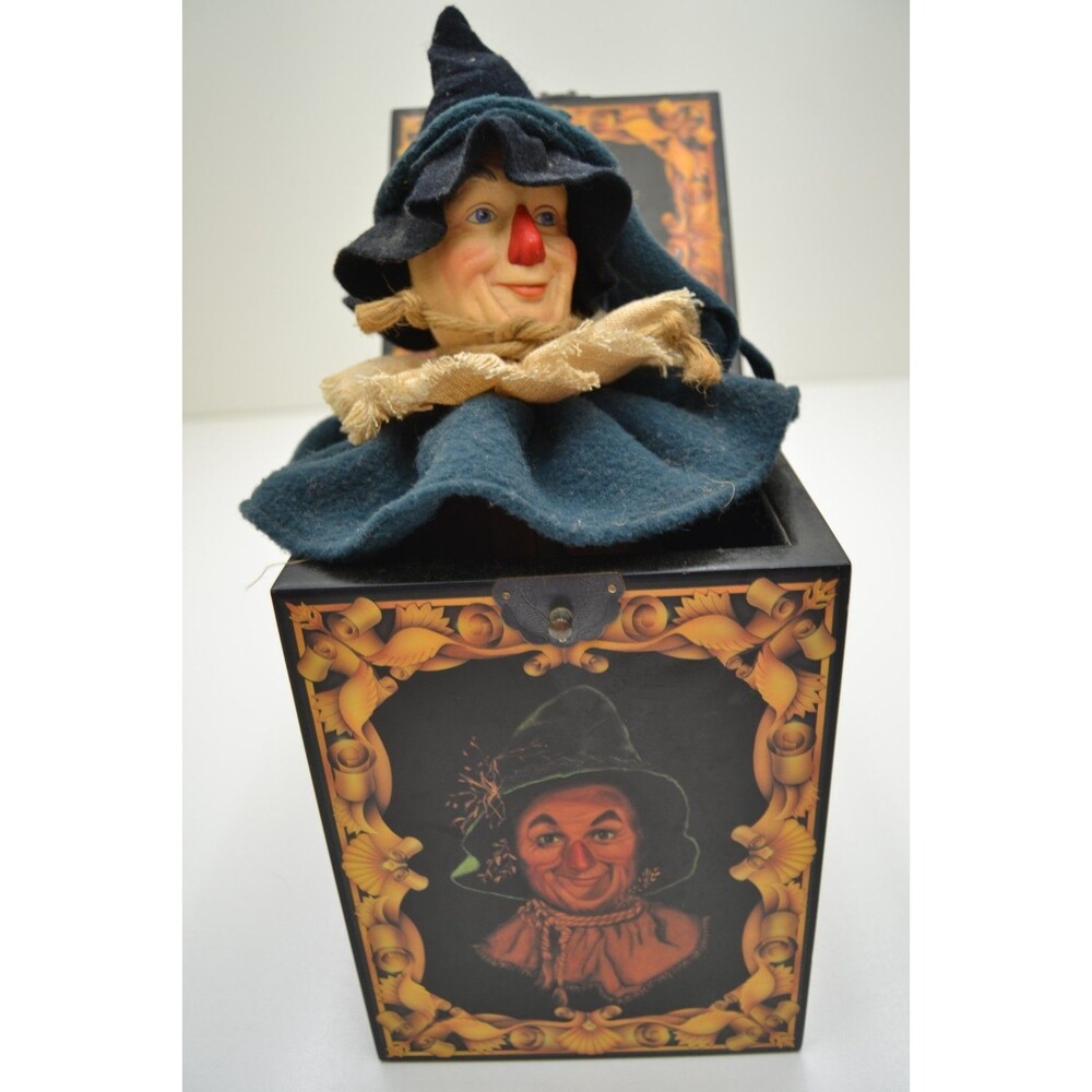 Wizard of Oz The Scarecrow Musical Jack-in-the-Box 50 Anniversary
